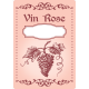 Etichete sticle personalizate, Vin rose, 100x70 mm, 1000 buc/rola